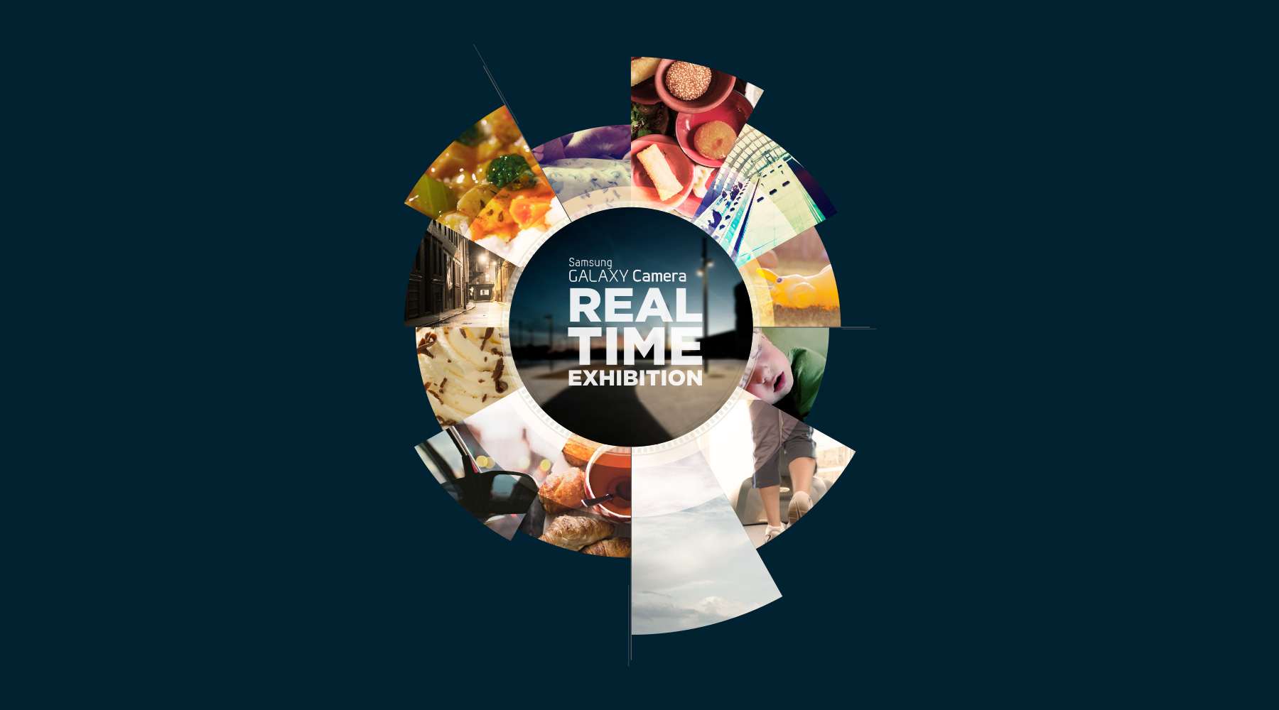 Samsung / Real time exhibition